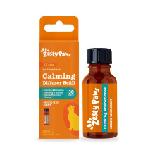 Zesty Paws Cat Calming Plug-In Diffuser Refill Bottle| Supports Calmness, Composure and Relaxation, Stress-related Behaviours | Mimics Feline Pheromon