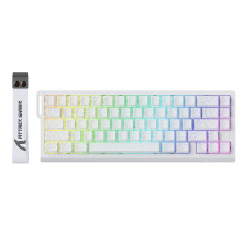 ATTACK SHARK X68 HE 8000Hz Rapid Trigger Keyboard, 0.01mm RT Accuracy Wired Gaming Keyboard with Magnetic Switch, Adjustable Actuation, Rapid Trigger