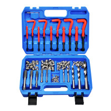 Zoomtools 131pcs Thread Repair Tool Kit Set, Metric M5 M6 M8 M10 M12 with HSS Drill Thread Insert Repair Tool