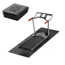 HAPBEAR Foldable Treadmill Mat - 17361cm5mm, Walking Pad Mat for Home Gym Workout, Non-slip, Noise Reduction, Waterproof