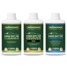 Renovo Fabric Soft Top Restoration Kit - Black – 500 ml