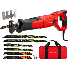 EZUVITA 850W Corded Reciprocating Saw for Wood, Metal, PVC & Tree Pruning, 28mm Stroke Length & 2800 SPM, 6-Speed Dial, 180 Rotating Handle