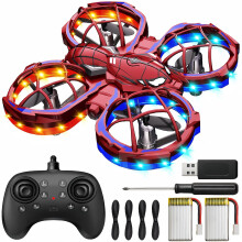 Innofans Mini Drone for Kids, Kids Drone with LED Lights, 360 Flips Indoor & Outdoor Flying Toys for Beginners, with 3 Speeds Mode and Auto Hove