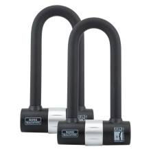 Burg Wachter 200D Duo Keyed Alike 16mm Heavy Duty D-Lock Padlock – Sold Secure Diamond & Gold Rated Bike Motorcycle Ebike Scooter Security Lock