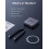 3-in-1 100W PD Magnetic Memory Card Reader with Charger - Gray 9