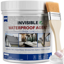 SCNK 1000g Transparent Waterproof Coating Agent, Super Strong Waterproof Insulating Sealant, Invisible Waterproofing Sealant for Roofs, Walls, Indoor