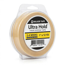 Walkers Ultra Hold 1" X 12 Yards | Hair Replacement System, Wig Tape, Lace front tape & Clear Glue Adhesive Roll