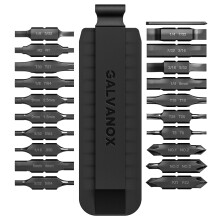 Galvanox 42 Tools Flat Bit-Kit Designed for Leatherman Multi-Tool Screwdrivers, [59-HRC] Industrial-Grade Hardened S2 Impact Steel, Set Includes Doubl