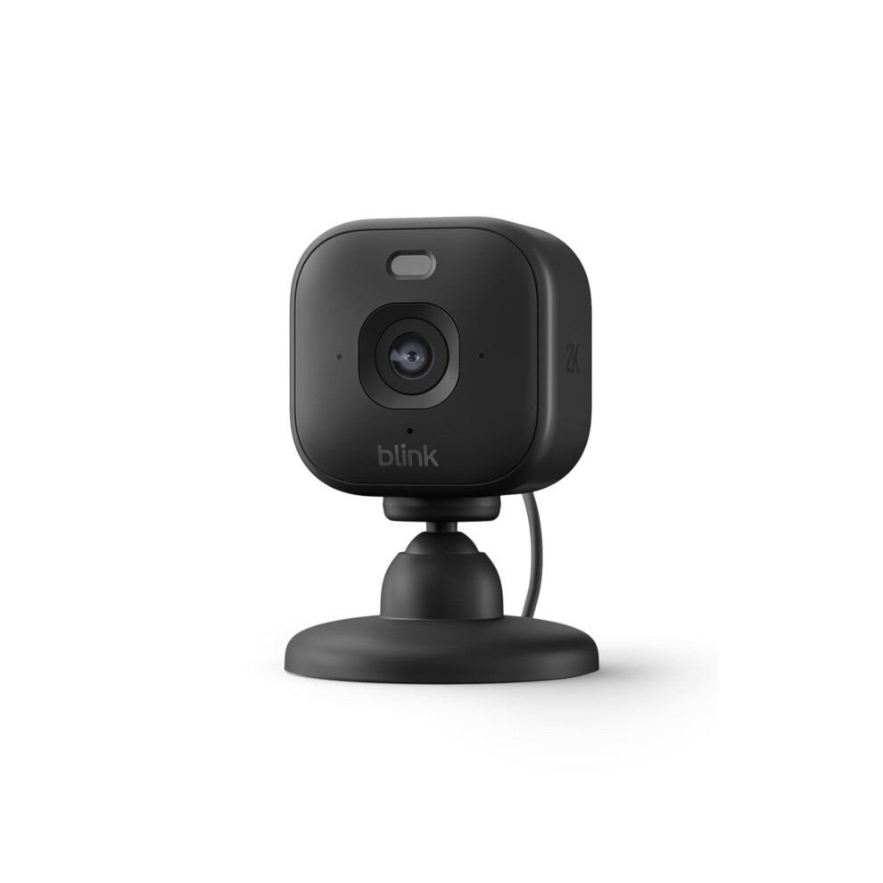 Blink Mini 2K+ (Newest Gen) Indoor Plug-In Home Security Camera | Pet Camera With 2K Video Resolution | 4X Zoom | Colour Night Vision | Works With Ale 840414678002