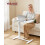 VASAGLE VASAGLE Overbed Table with Wheels - Small Standing Desk 2