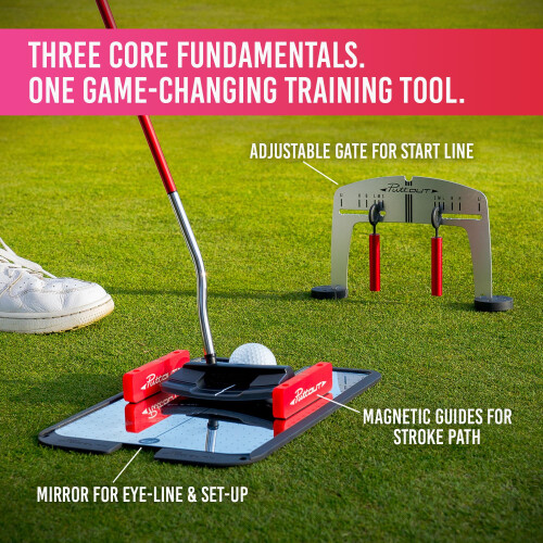 PuttOUT Magnetic Putting Mirror with Adjustable Gate 1