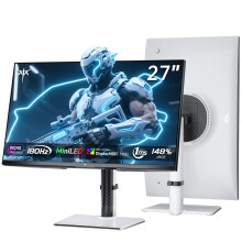 KTC Mini LED Monitor 27 Inch | Gaming Monitor | 2K@180Hz QHD (2560x1440P) | VESA Display HDR1400 | 1ms | Adaptive Sync | 148% sRGB | HDMIx2, DPx1 | Ve