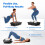 MERACH Vibration Plate, Quiet Compact Vibration Plate Exercise Machine for Shapi 8
