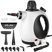 GalhanEhe Steam Cleaner, Multi-Purpose Portable steam cleaner handheld With Safety Lock And 14 Accessories, Pressurized Handheld Steam Cleaner for Hom