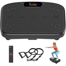 GDCOO Vibration Plate Exercise Machine, Vibrating Plate for Lymphatic Drainage, Vibration Plate Fitness Equipment for Fat Burning, Adjustable Vibratio