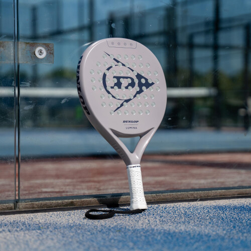 DUNLOP Padel Bat Lumina Light Grey - Amazon Exclusive - Graphite Frame, Pro EVA Core, 365g 1