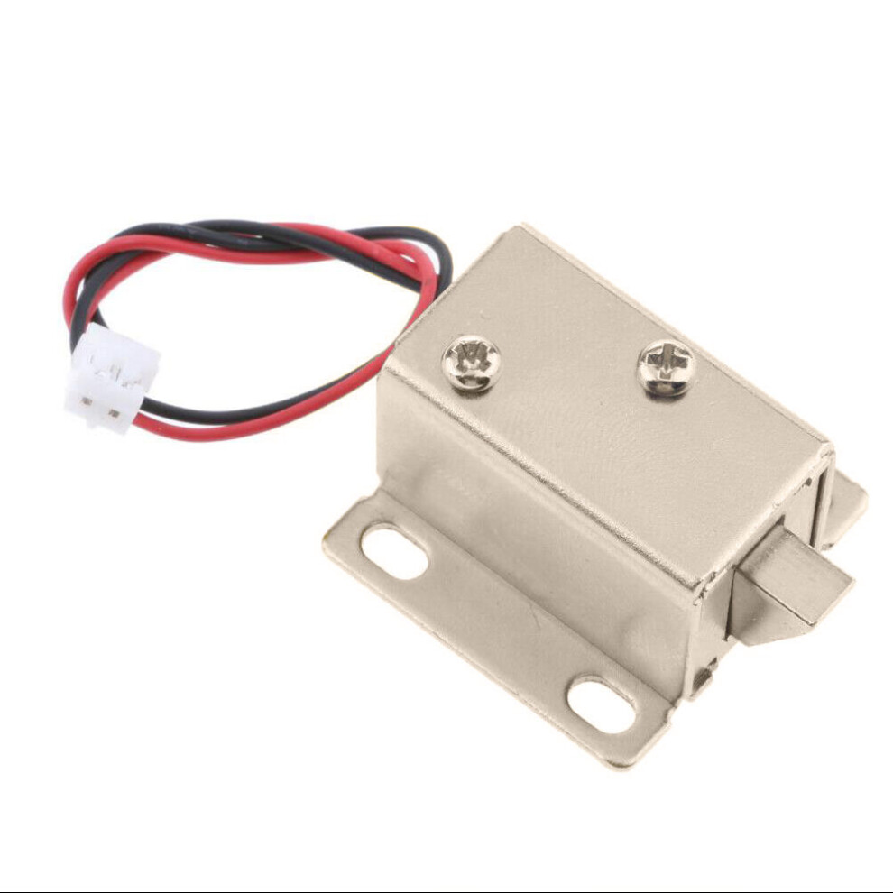 (Down) Dc 12V Mini Size Solenoid Electromagnetic Electric Control Push-Pull Cabinet Drawer Door Lock For Diy Project 320997585091