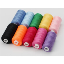 (400*10 Colorful) 10 Rolls Assorted Colors Sewing Thread for DIY, Clothing, Embroidery & Handicrafts