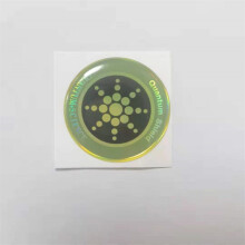 (E) 10PCS Anti radiation Sticker Mobile Phone Notebook Computer Radiation Attenuation Circular Square Band Instruction
