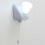 1PCS Pull Cord LED Night Light for Bedside/Cupboard, 180 Rotation, Battery Operated 1