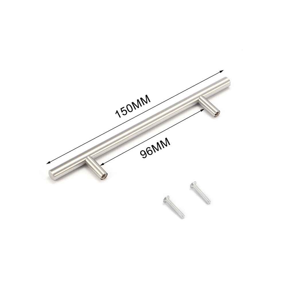 (150Mm) 10Mm T-Pull Stainless Steel Cabinet Door Wardrobe Drawer Door Handle Hardware 320997589815