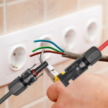 20 Pairs Cable Connectors 2.5/4/6MM2 30Amp Waterproof Solar Panel Wire Joiners