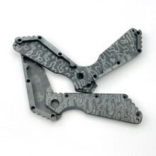 1Pc DIY ST Handle Patch, Custom Micarta for Strider SMF Knife Part