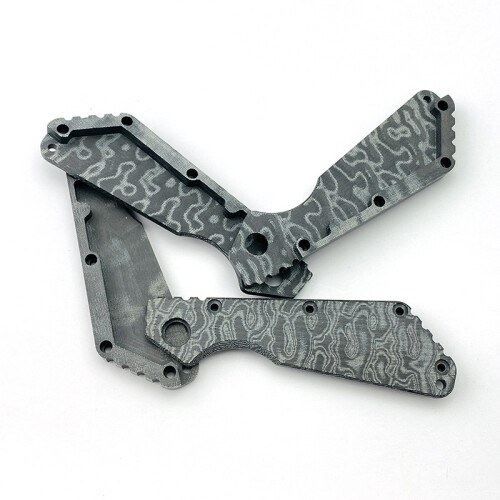 1Pc DIY ST Handle Patch, Custom Micarta for Strider SMF Knife Part