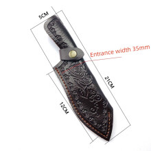 (A) Universal PU Leather Sheath for Swiss Folding Knife - Durable & Stylish Protection