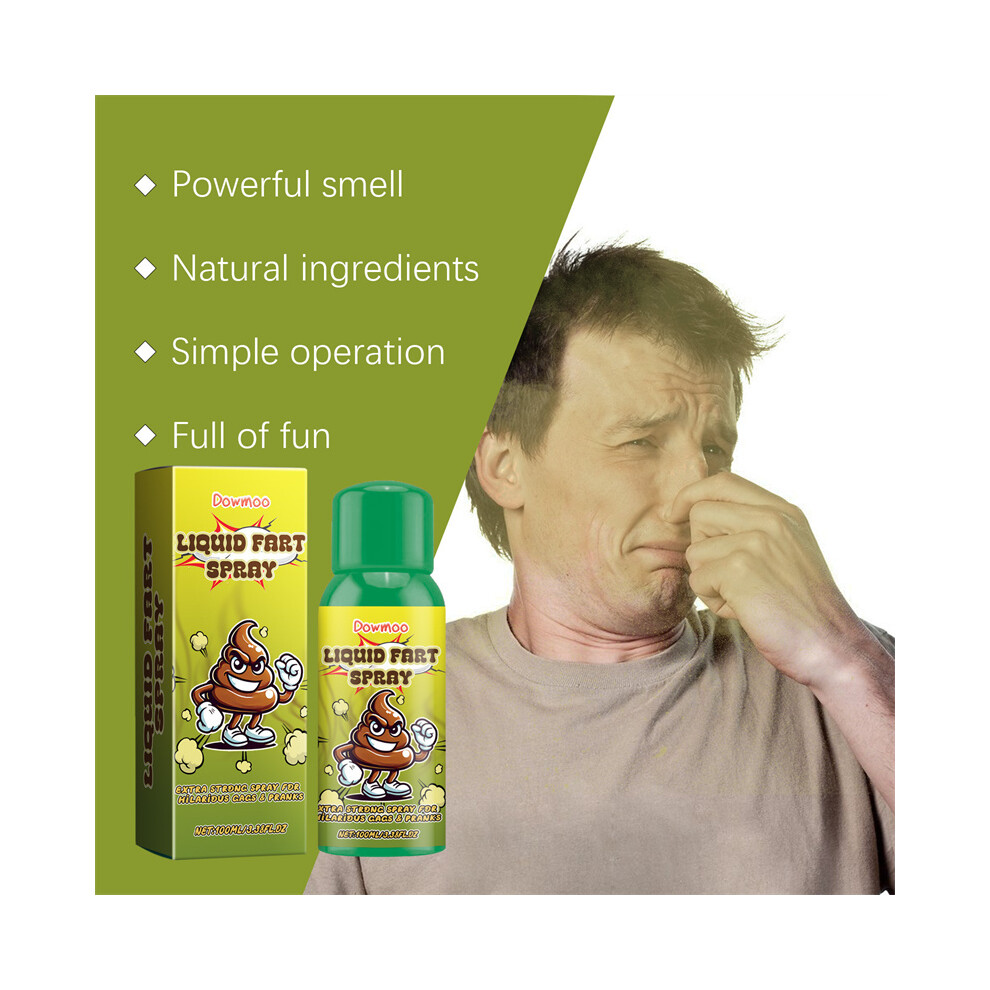 100Ml Potent Wet Farts Stink Spray | Extra Strong Prank Gag Liquid 123643950492