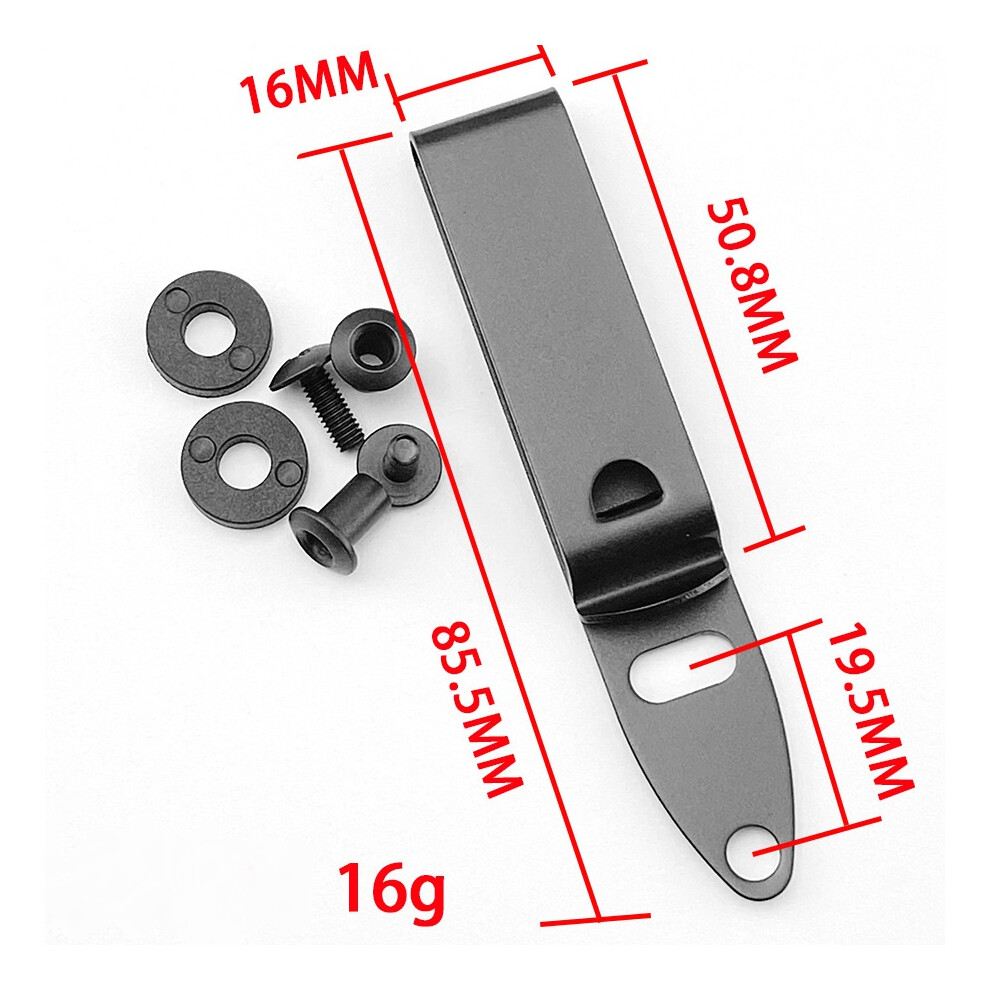 (Medium) Holster Belt Clip Universal For Iwb Sheath/Holster 2-Hole Kydex Clips 320997609087