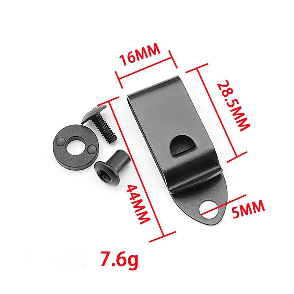 (Small) Holster Belt Clip Universal For Iwb Sheath/Holster 2-Hole Kydex Clips 320997609070