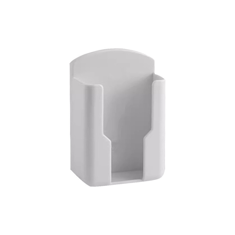 (White) Wall Mount Holder For Tv Air Conditioner Remote Control Phone Storage Rack White 320997602255