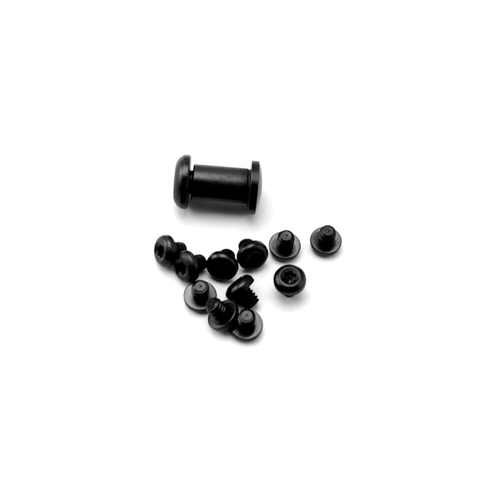 (Black) 1 Set Knife Handle Titanium Screws Back Clip Screws T6 Spindle Nail Screws For Benchmade 537 Bailout Axis Lock Folding Knife 320997609599