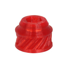 Weicher TPU-SMA-Antennenschlüssel, leicht, mit ergonomischem-Rot
