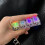 4-Key Mechanical Keycap Tester Toy With LED Lighting For-White 7