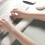 Ergonomisch siliconen polssteunkussen Toetsenbord Memory-Grijs 6