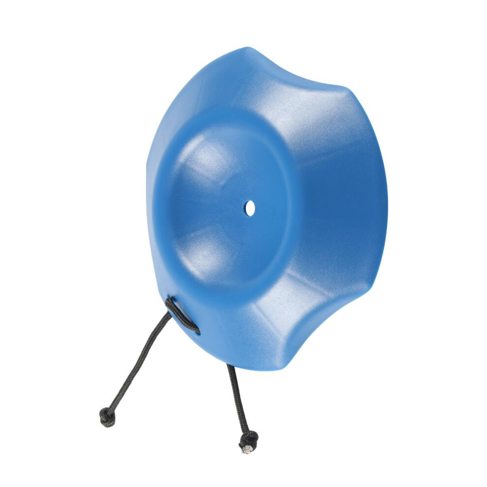 Visible Trailer Stopper Tongue Jack Wheel Dock Chock Stabilizer Prevents To Position Blue 320997615910