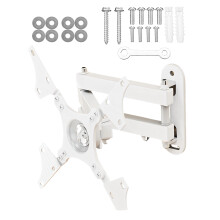 Supports muraux modernes, inclinaisons-Blanc 10 à 32 pouces