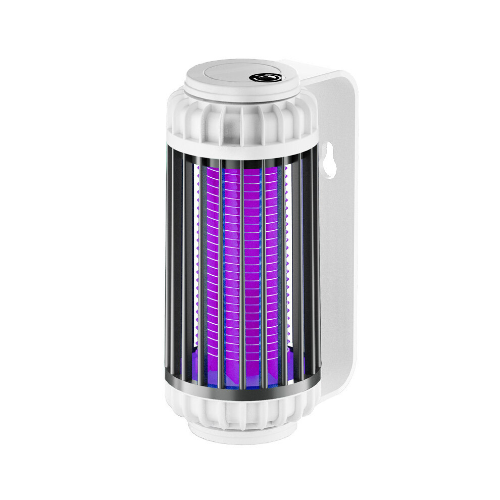 Grey (, Direct Plug) Mosquito Killer Lamp Electric Shock Photocatalyst Kill Zapper Mosquito Repellent
