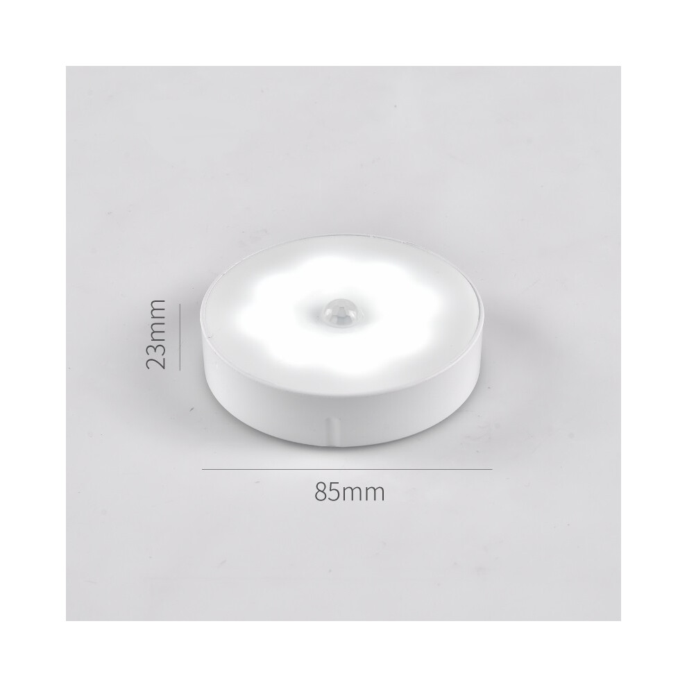 (White Light) Motion Sensor Led Light Usb Nightlights Chargeable Lamp For Kitchen Bedroom Stairs 123643969258