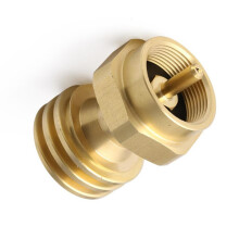 Propane Adapter Brass Cylinder Gas Connector For Gas Tanks Inflatable Adapter