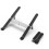 Adjustable Heights Aluminum Laptop Risers 6 Level-Silver 1