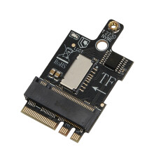 M.2 A E Key To M.2 NVME Adapter With Card Slot Enhances Storage