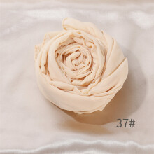 (#37) Chiffon Scarf Hijab High Quality Elegant Sarong Shawl Wrap Plain Maxi Soft
