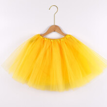 (Yellow) High Quality 80s Fancy Dress Color Tutu Skirt WOMEN LADY Tutus Hen Party