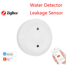 TUYA ZigBee Water Leak Detector & Flood Sensor - Tank Full Water Alarm Linkage
