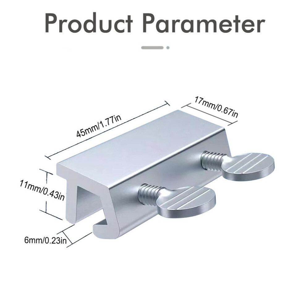 (1Pcs Double Hole) Stainless Steel Window Locks Sliding Security Safety Window Lock Stopper 320997641124