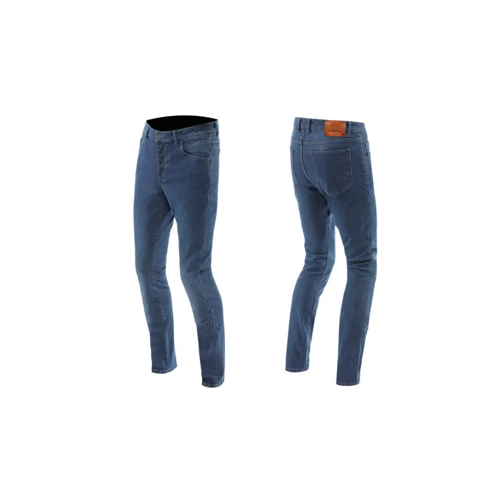 (36) Dainese Aa 5 Pocket Denim Slim Jeans Dark Blue 8051019836731