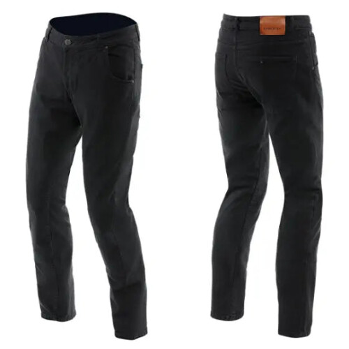 (36) Dainese AA 5 Pocket Slim Denim Jeans Black